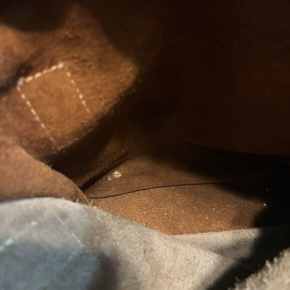 Western Hair On Cowhide Zebra Print Genuine Leather Shoulder Bag Made In USA - Picture 9 of 16